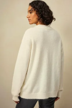 Outlet Collection Strikket trøje af høj kvalitet Dame Trøjer & Cardigans