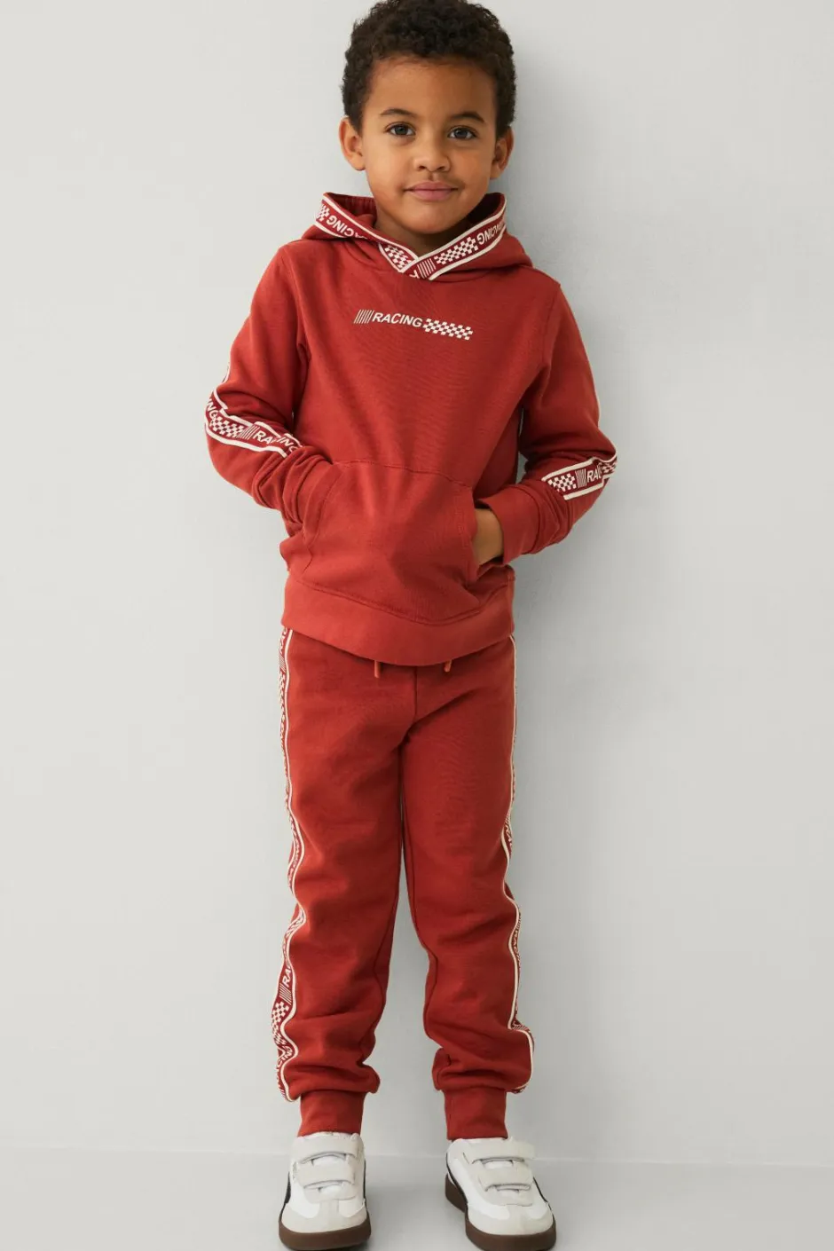 Ellos Collection Sweatshirt med hætte og print^Børn Sweatshirts & Hoodies