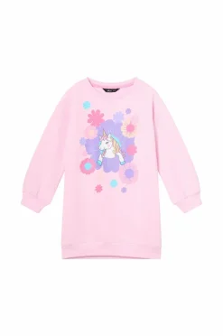 Sale Collection Sweatshirtkjole med tryk Børn Kjoler