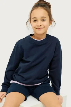 Ellos Collection Sweatshirt Crew Basic^Børn Basistøj
