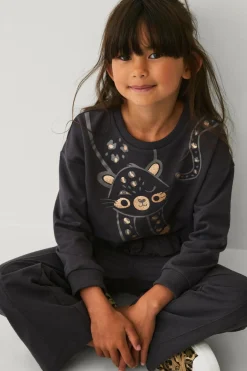 Ellos Collection Sweatshirt med volant^Børn Sweatshirts & Hoodies