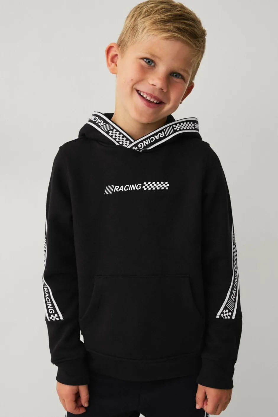 Outlet Collection Sweatshirt med hætte og print Børn Sweatshirts & Hoodies
