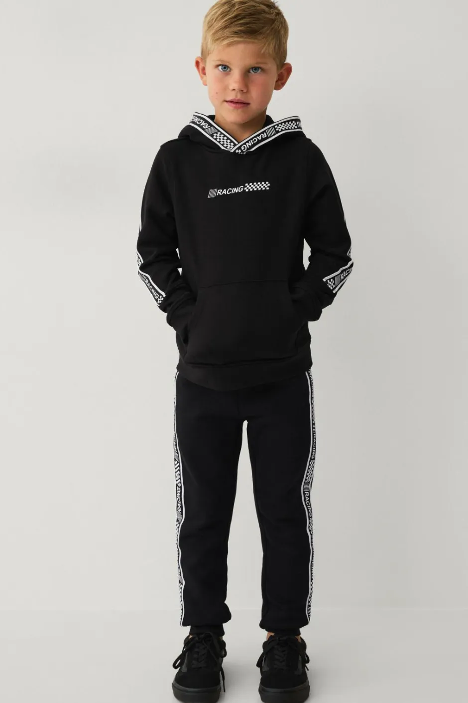Outlet Collection Sweatshirt med hætte og print Børn Sweatshirts & Hoodies
