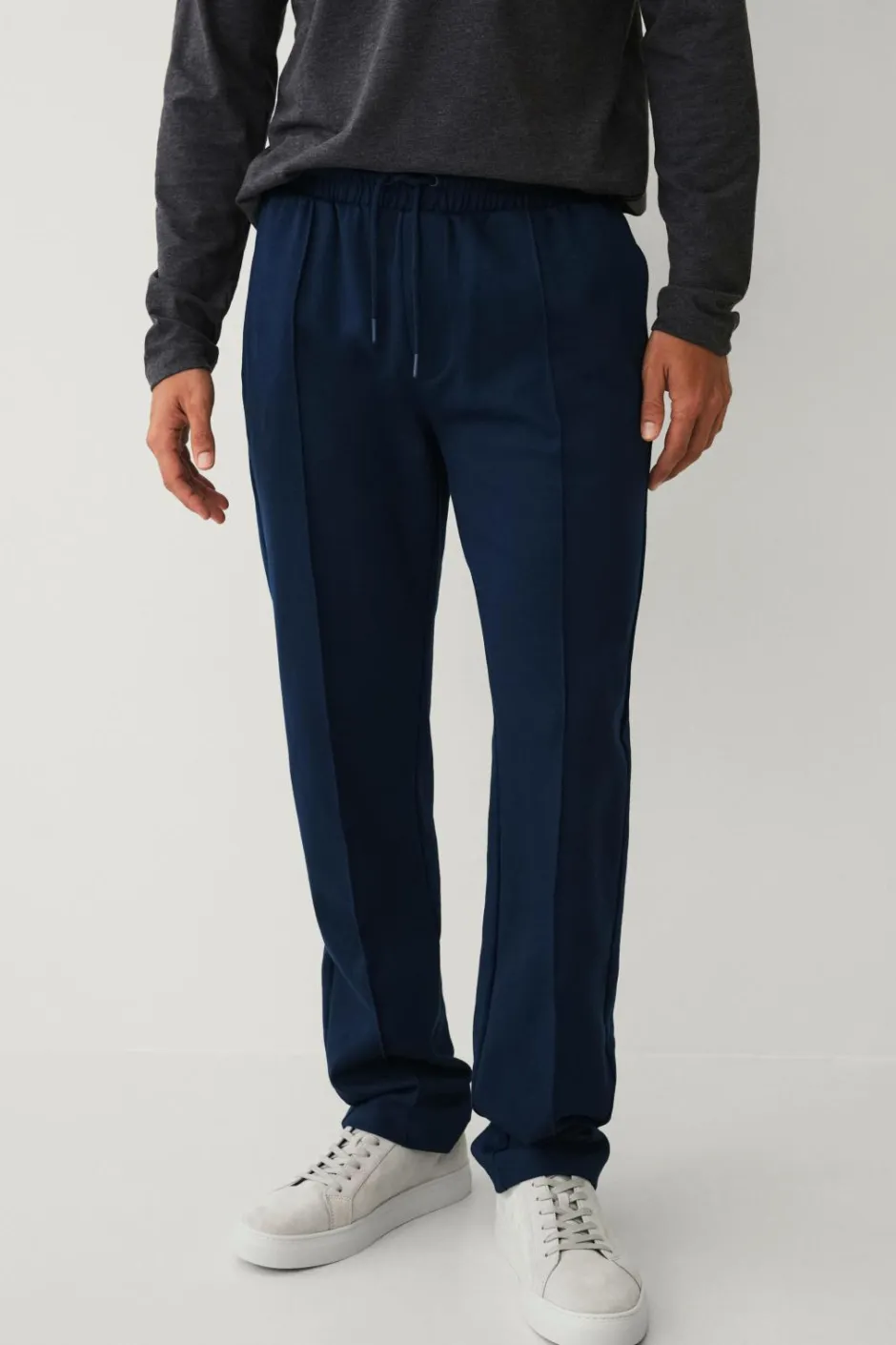 Collection Sweatpants med pressefolder Bukser