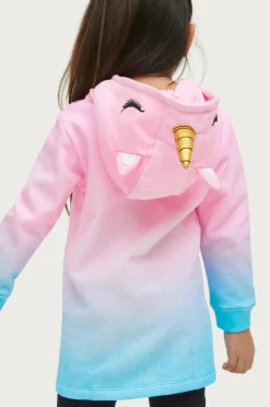 Ellos Collection Sweatkjole Unicorn^Børn Kjoler
