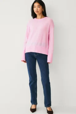 Outlet Collection Sweater med O-hals Dame Trøjer & Cardigans