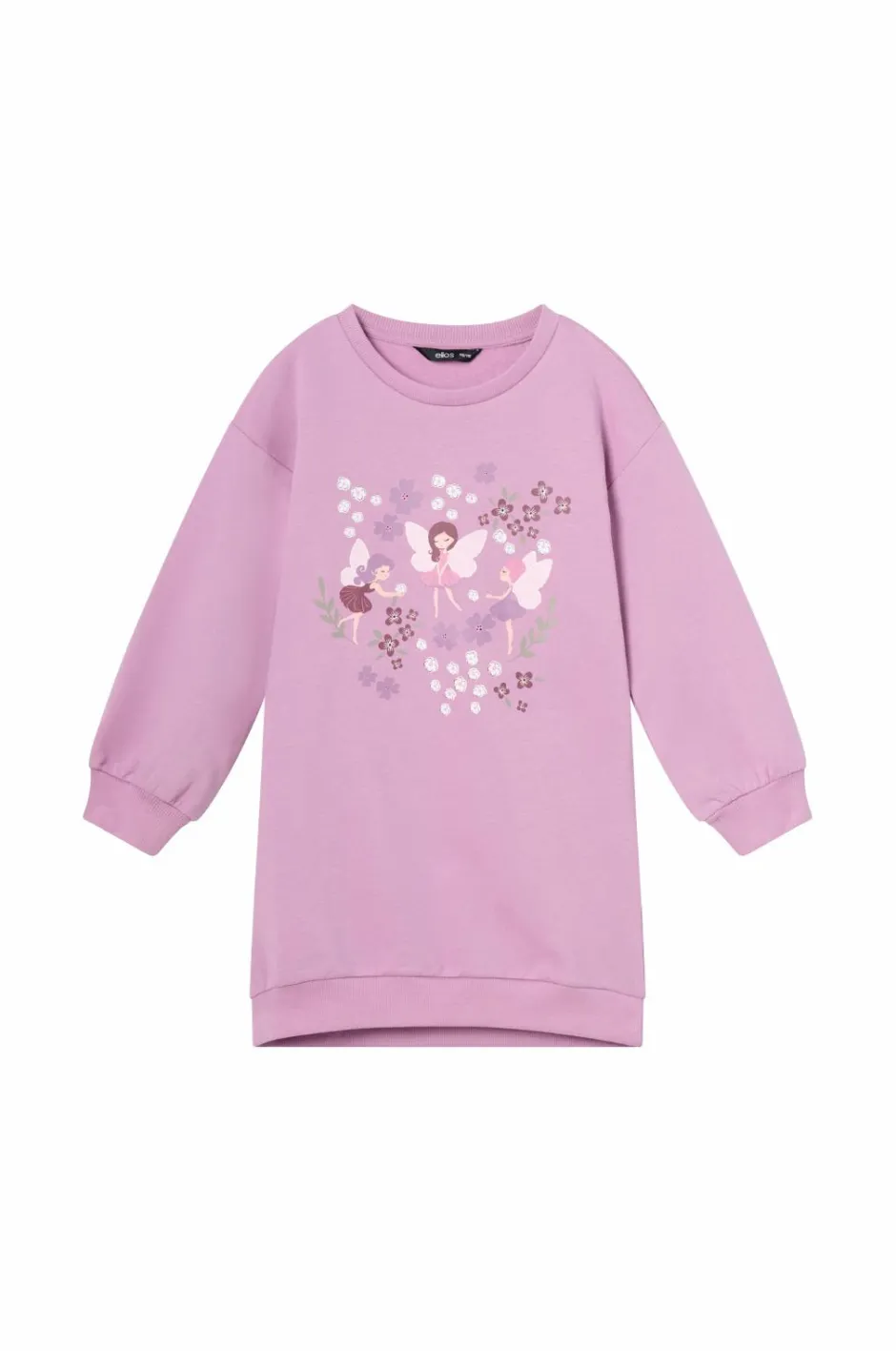 Ellos Collection Sweatshirtkjole med tryk^Børn Kjoler