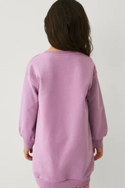 Ellos Collection Sweatshirtkjole med tryk^Børn Kjoler
