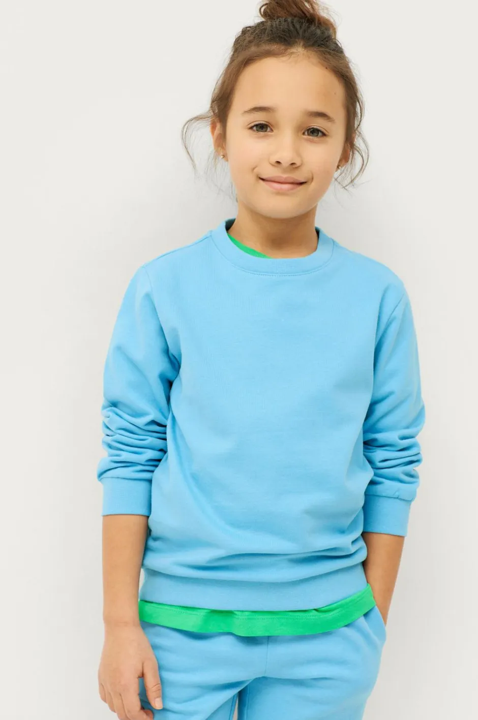 Outlet Collection Sweatshirt Crew Basic Børn Basistøj