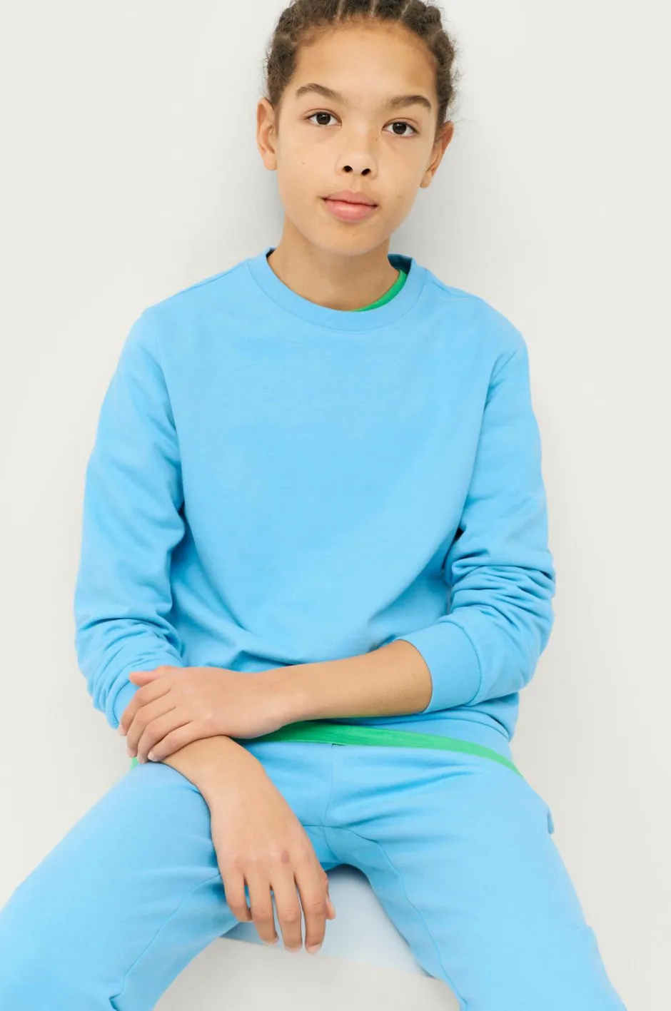 Outlet Collection Sweatshirt Crew Basic Børn Basistøj
