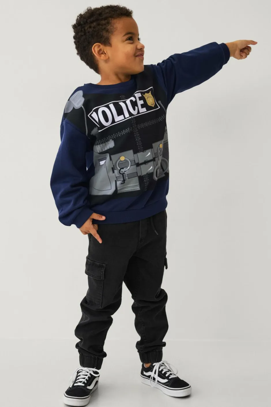 Sale Collection Sweatshirt med dekorativt tryk Børn Sweatshirts & Hoodies