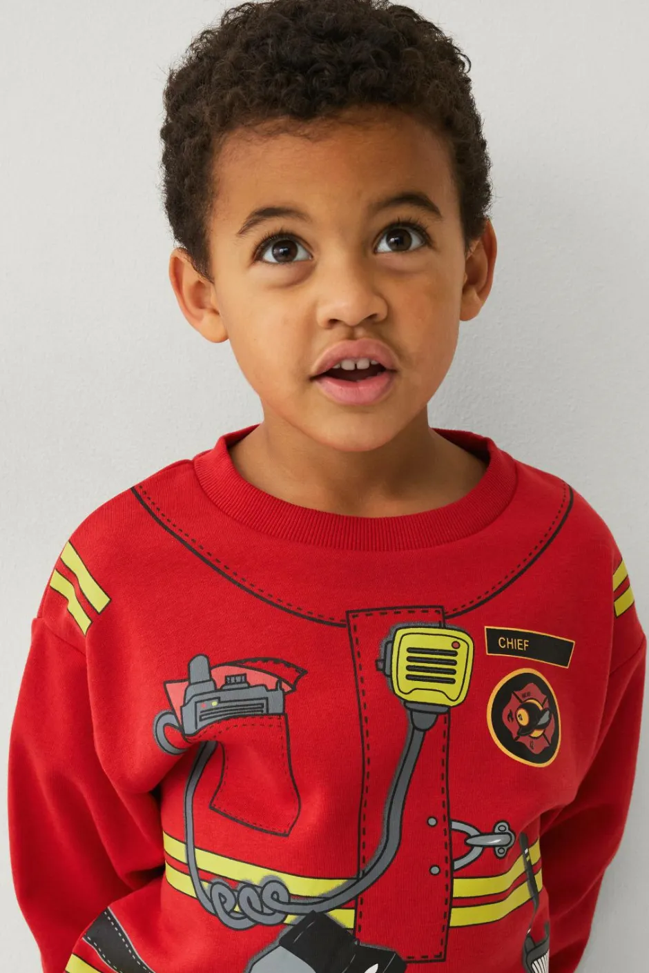 Ellos Collection Sweatshirt med dekorativt tryk^Børn Sweatshirts & Hoodies