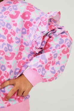 Clearance Collection Sweatshirt med flæser Børn Sweatshirts & Hoodies