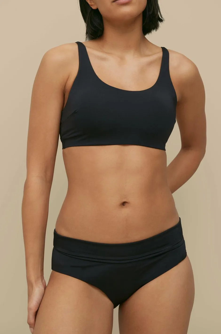 Best Collection Tai High Bikini Pink Dame Bikinier & Bikinidele