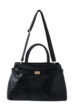 Online Collection Taske med gulddetaljer Dame Tasker