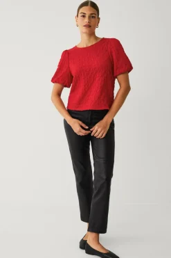 Sale Collection Top med ballonærmer Dame Toppe & Tank-Toppe
