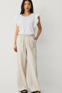 Best Collection Top med flagrende ærme Dame Toppe & Tank-Toppe