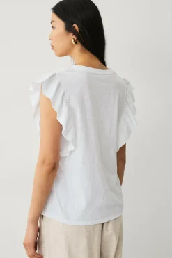 Best Collection Top med flagrende ærme Dame Toppe & Tank-Toppe