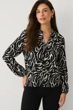 Ellos Collection Top med struktur^Dame Toppe & Tank-Toppe