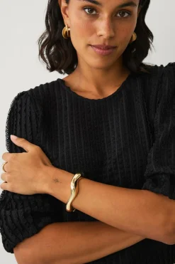 Online Collection Top med struktur Dame Toppe & Tank-Toppe