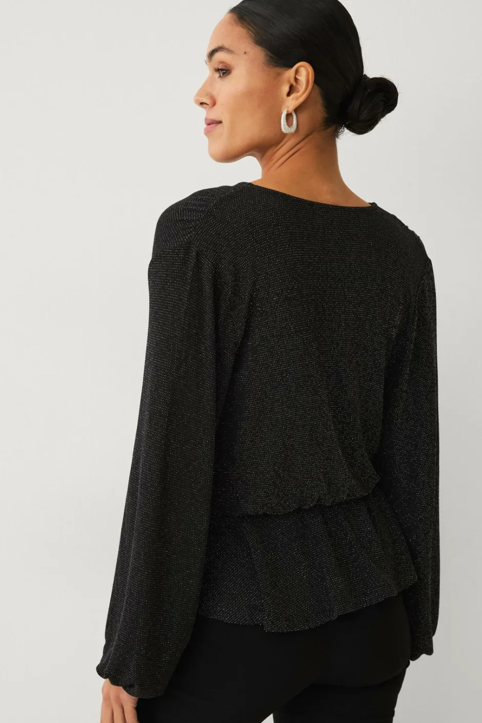 Ellos Collection Top med peplumdesign^Dame Toppe & Tank-Toppe