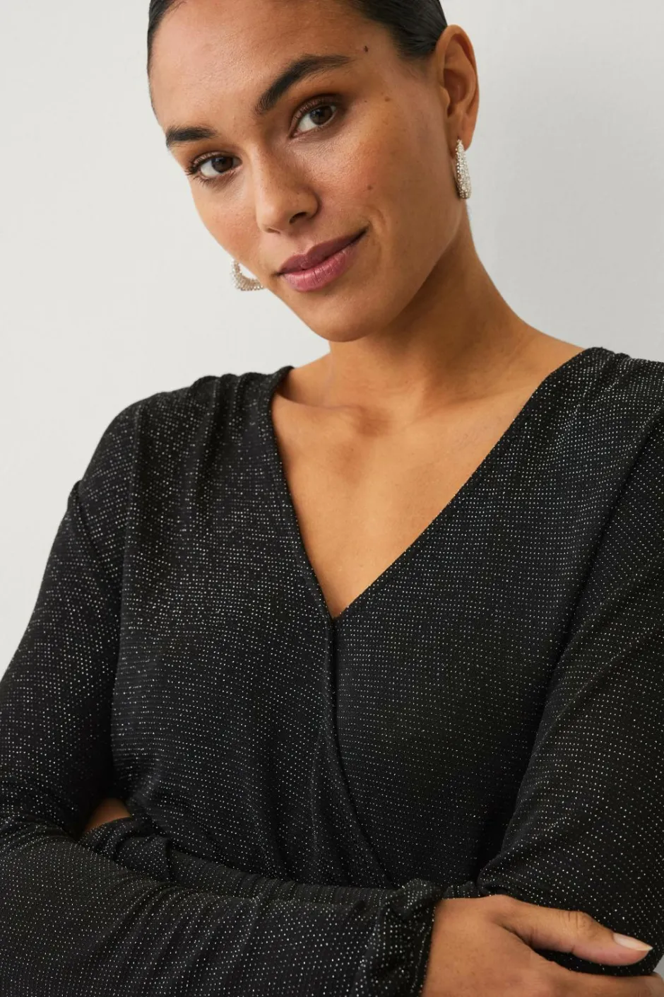 Ellos Collection Top med peplumdesign^Dame Toppe & Tank-Toppe