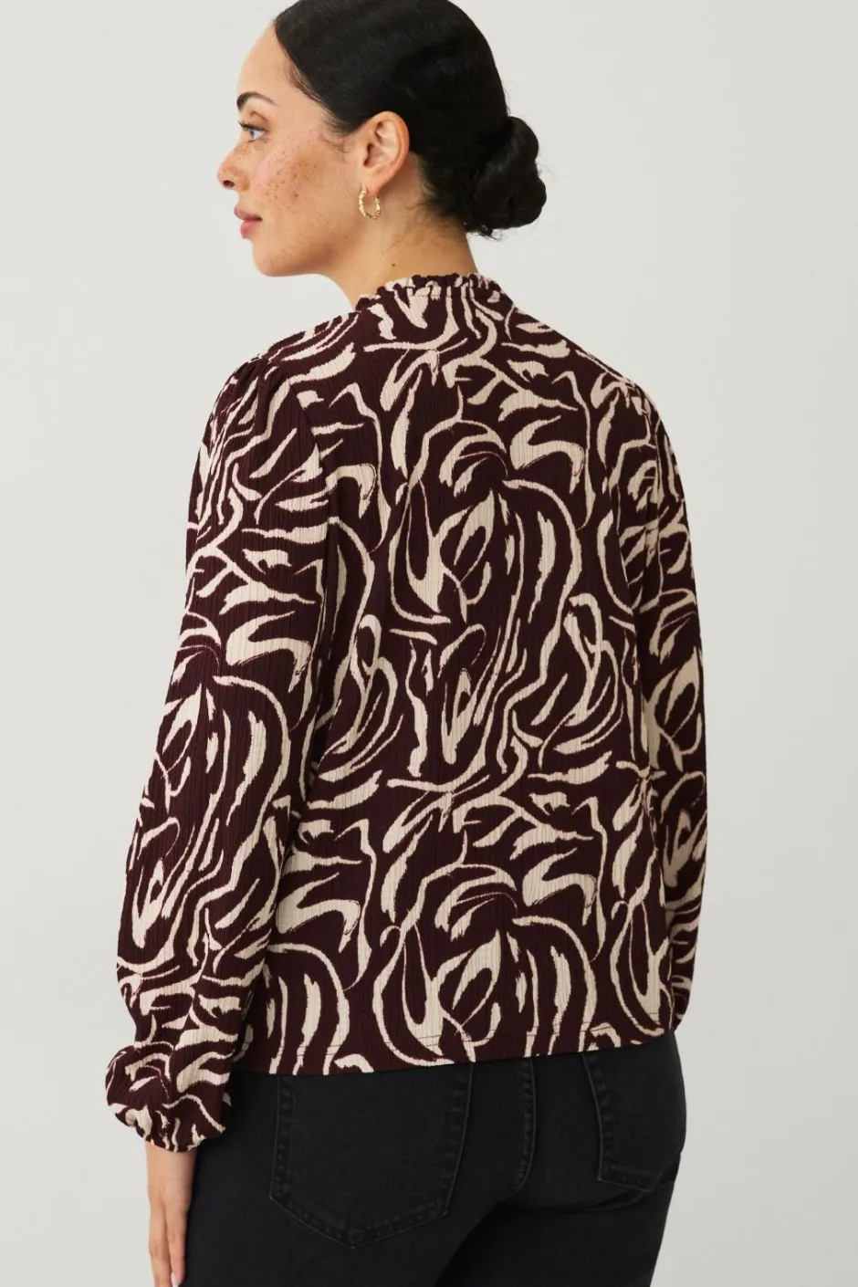 Clearance Collection Top med struktur Dame Toppe & Tank-Toppe