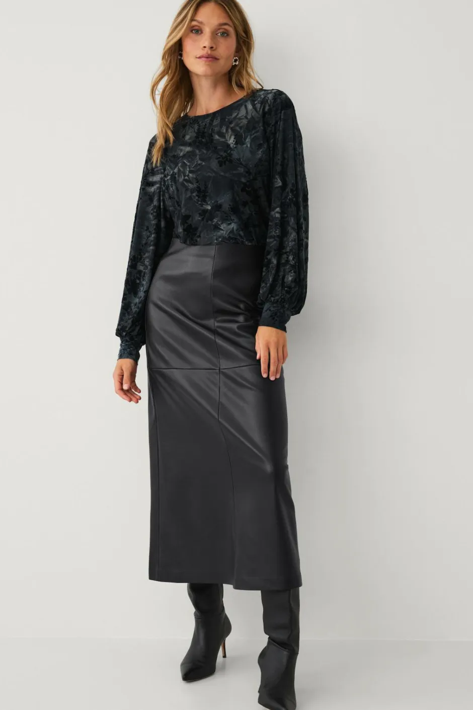 Collection Top med ballonærmer Dame Toppe & Tank-Toppe