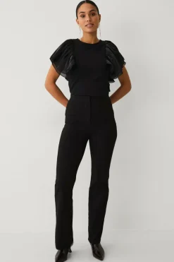 Hot Collection Top med volanter Dame Toppe & Tank-Toppe