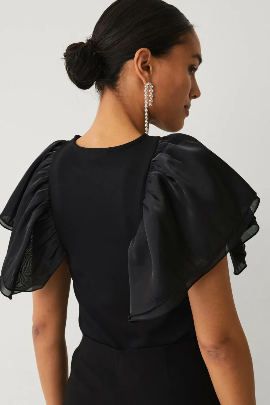 Hot Collection Top med volanter Dame Toppe & Tank-Toppe