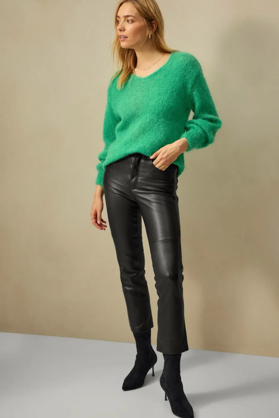 Ellos Collection Trøje Babette Premium i mohairblanding^Dame Trøjer & Cardigans