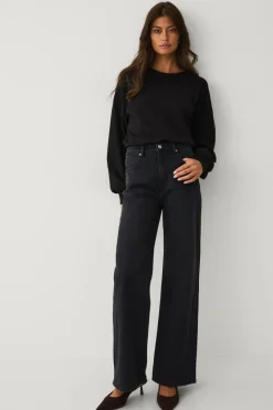 Online Collection Trøje med pufærmer Dame Trøjer & Cardigans