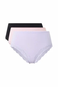 Hot Collection Trusser med brasiliansk snit 3-pak Dame Trusser