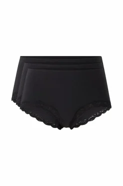 Ellos Collection Trusser med hipster-design 3-pak^Dame Trusser