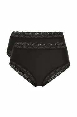 Ellos Collection Trusser med blonder i taljen^Dame Trusser