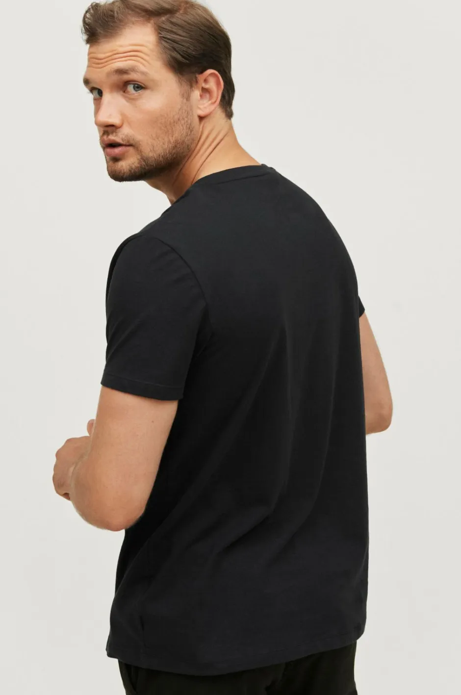 Outlet Collection T-shirt Karl V-neck Basistøj|T-Shirts & Tanktoppe