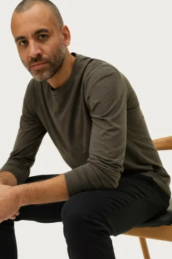Outlet Collection T-shirt Keith L/S Basistøj|T-Shirts & Tanktoppe