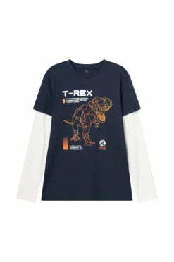 Ellos Collection T-shirt med falske ærmer^Børn Toppe & T-Shirts