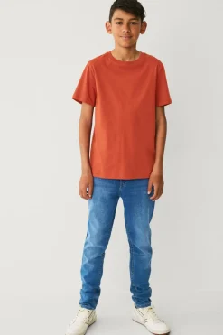 New Collection T-shirt Basic Børn Basistøj|Toppe & T-Shirts