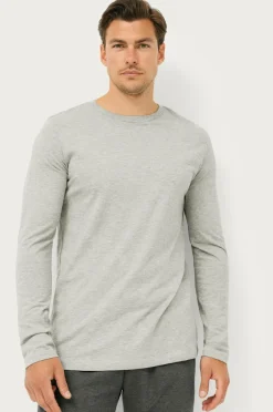Collection T-shirt Keith L/S Basistøj|T-Shirts & Tanktoppe