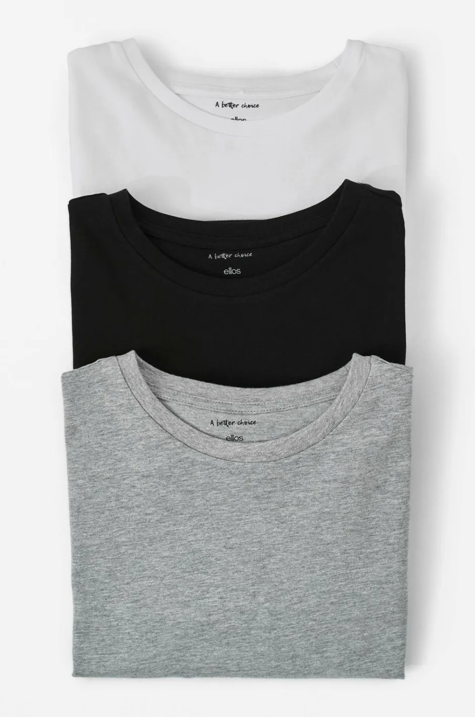 Ellos Collection T-shirt Cole 3-pack^Børn Basistøj