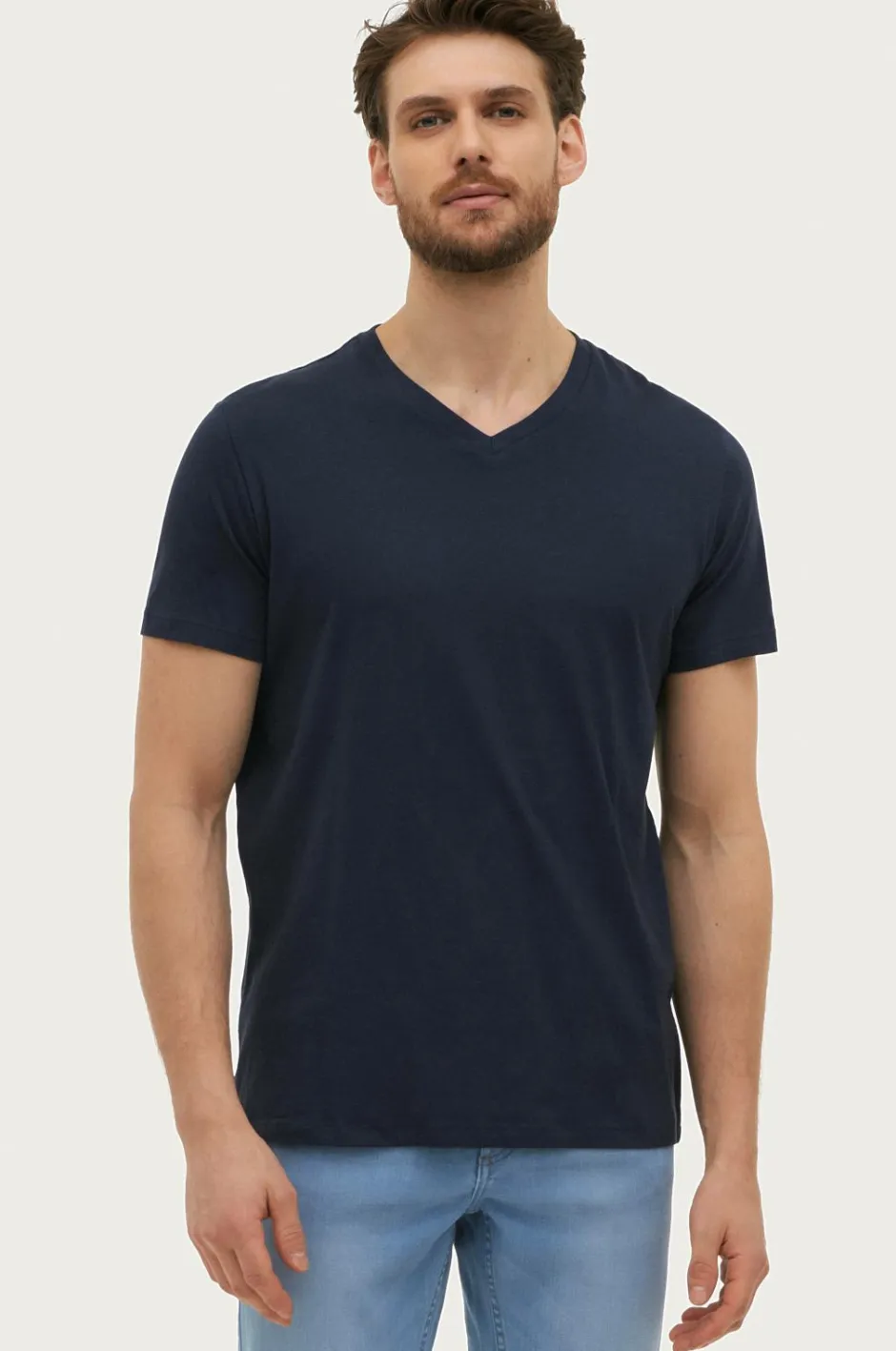 Ellos Collection T-shirt Karl V-neck^ Basistøj|T-Shirts & Tanktoppe