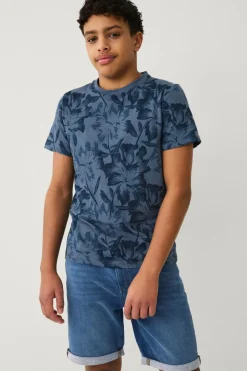 Online Collection T-shirt med printet mønster Børn Toppe & T-Shirts