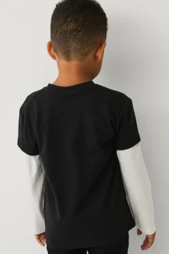 Ellos Collection T-shirt med lange imiterede ærmer^Børn Toppe & T-Shirts