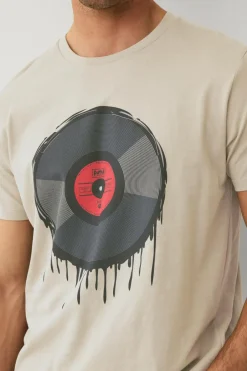 Hot Collection T-shirt med tryk T-Shirts & Tanktoppe