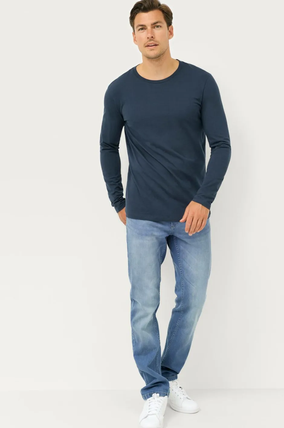Ellos Collection T-shirt Keith L/S^ Basistøj|T-Shirts & Tanktoppe
