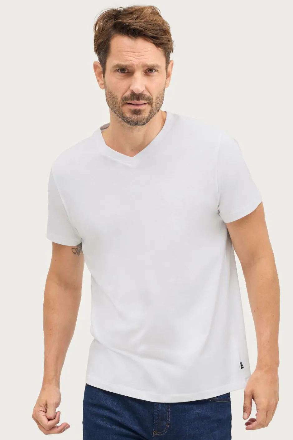 Ellos Collection T-shirt Karl V-neck^ Basistøj|T-Shirts & Tanktoppe