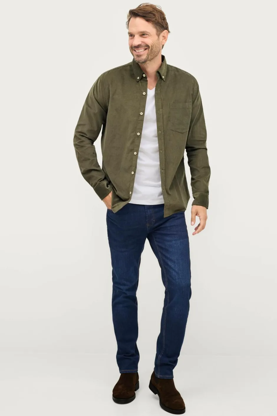 Ellos Collection T-shirt Karl V-neck^ Basistøj|T-Shirts & Tanktoppe