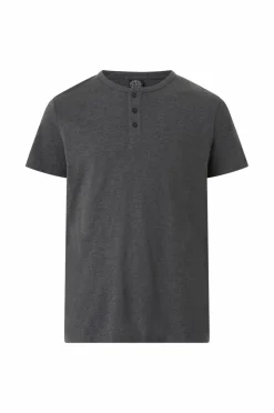 Collection T-shirt med knaplukning T-Shirts & Tanktoppe