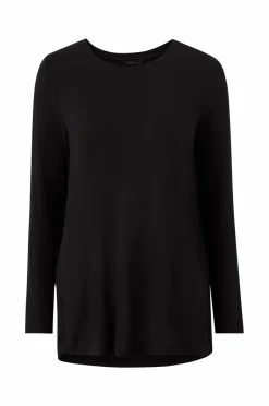 New Collection Tunika i viskosestrik Dame Basistøj|Tunikaer